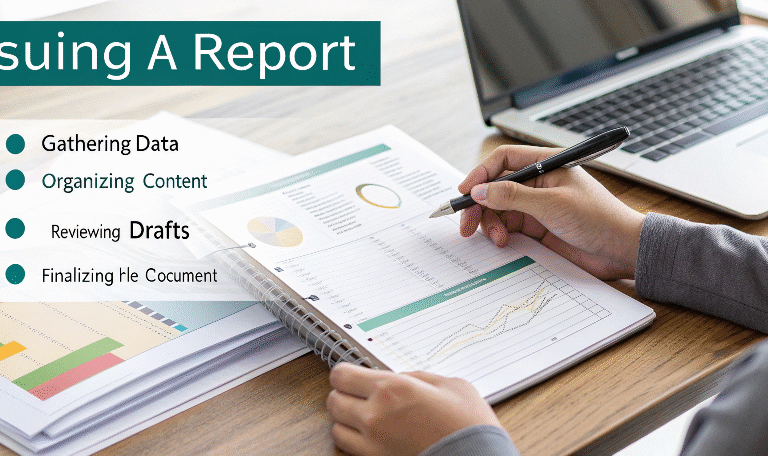 how to issue a report