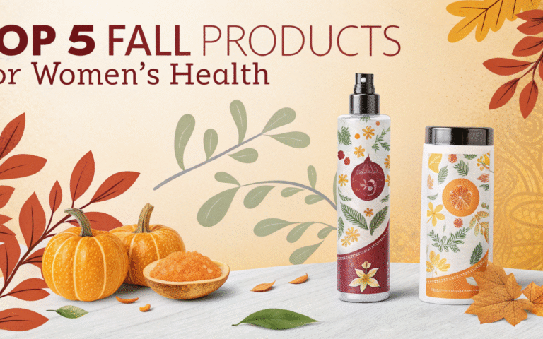 Top 5 Fall Products for Women's Health